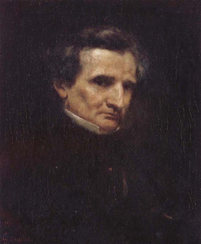 Gustave Courbet Portrait of Hector Berlioz